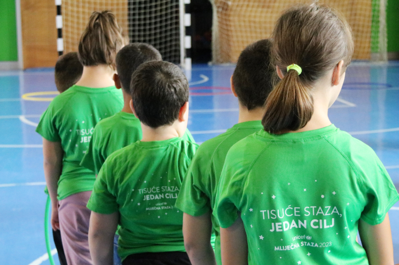Učenici i UNICEF zajedno korakom za mentalno zdravlje mladih