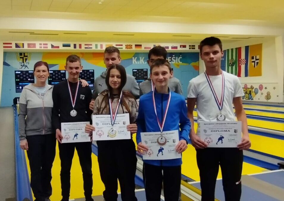 Još jedan sportski uspjeh učenika Centra na Prvenstu Hrvatske u kuglanju
