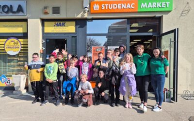 Posjet Dječjeg foruma dućanu Studenac Market